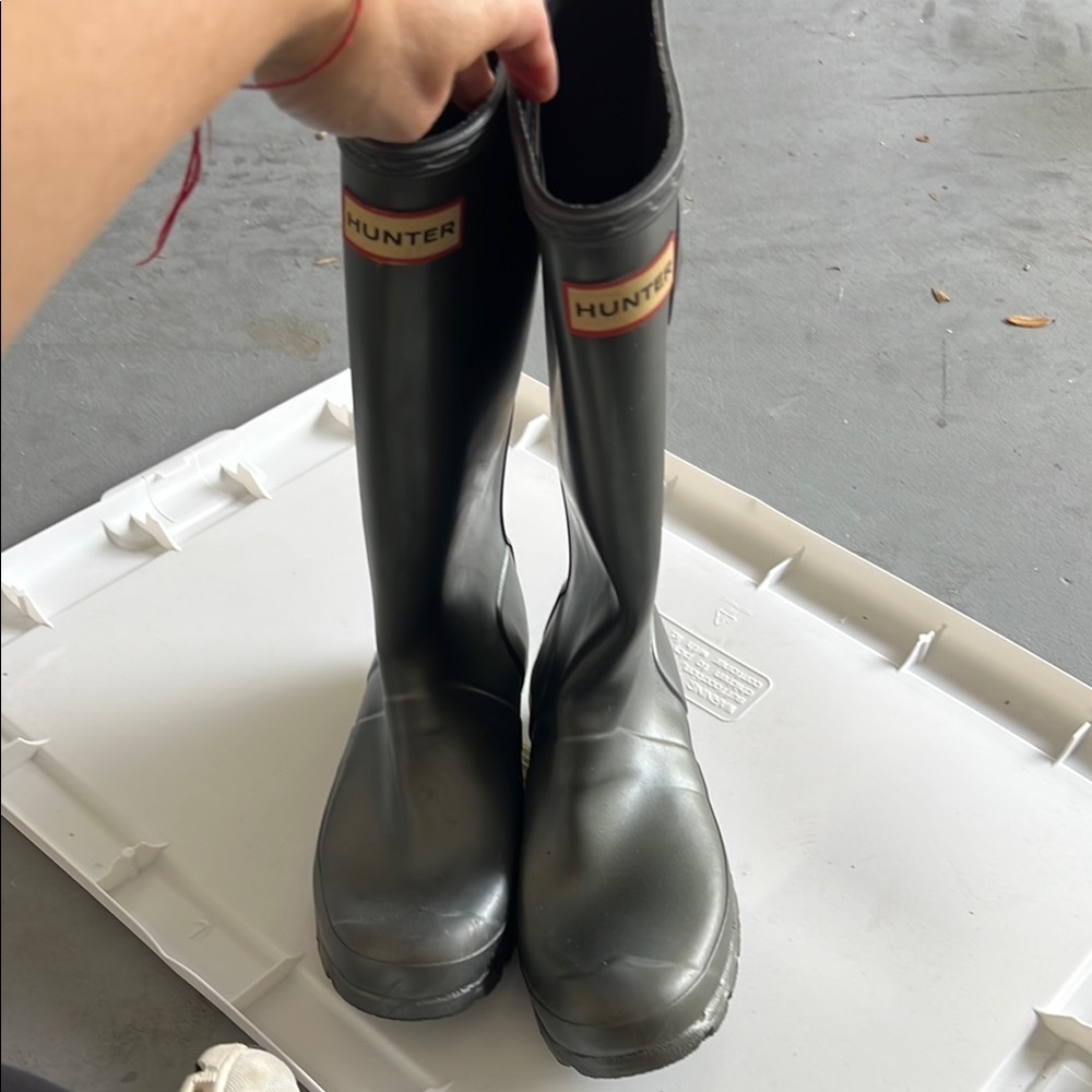 Hunter Classic peuter/silver Rain Boots